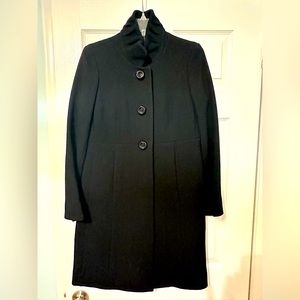 J. Crew Women’s Black Coat, Size 6